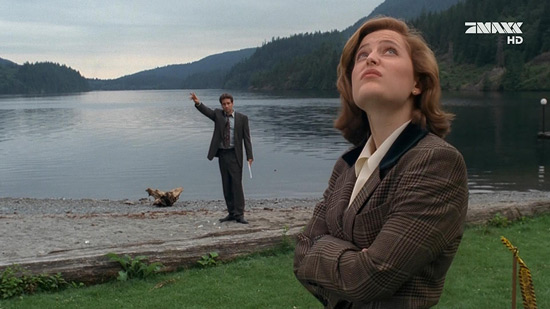 The X-Files remastered in HD, as seen on German TV