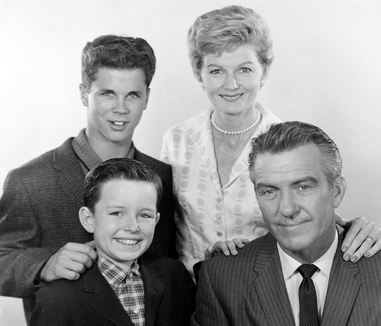 The cast of Leave it to Beaver