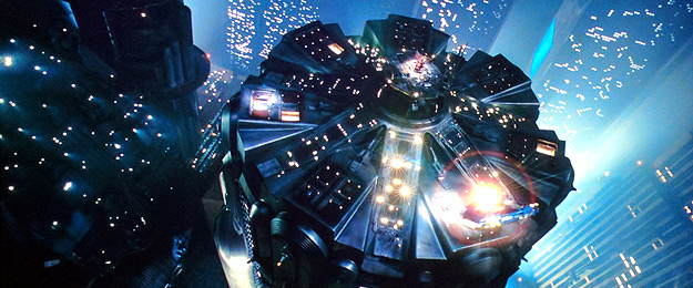 A scene from Blade Runner