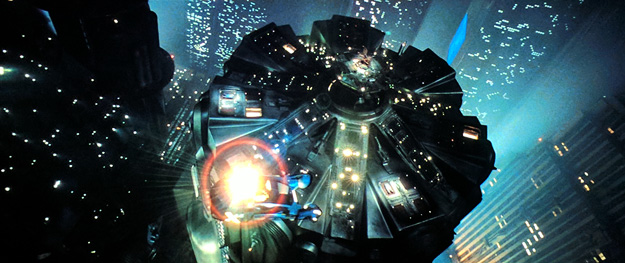 A scene from Blade Runner: The Final Cut in 4K
