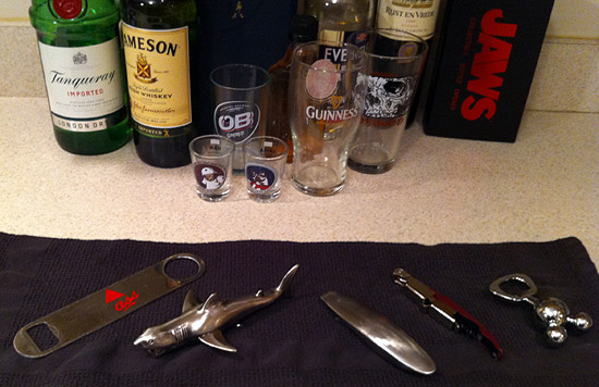 The set-up.